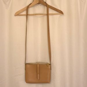 Leather crossbody bag from J. Crew.